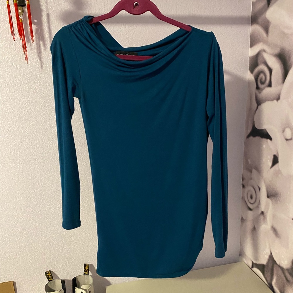 Teal Guess dress